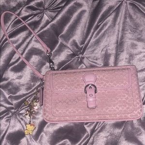 Vintage Cute light pink coach wallet